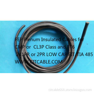 Power Limited Fire Alarm Cable (NEC Type FPLP, Fluoropolymer )